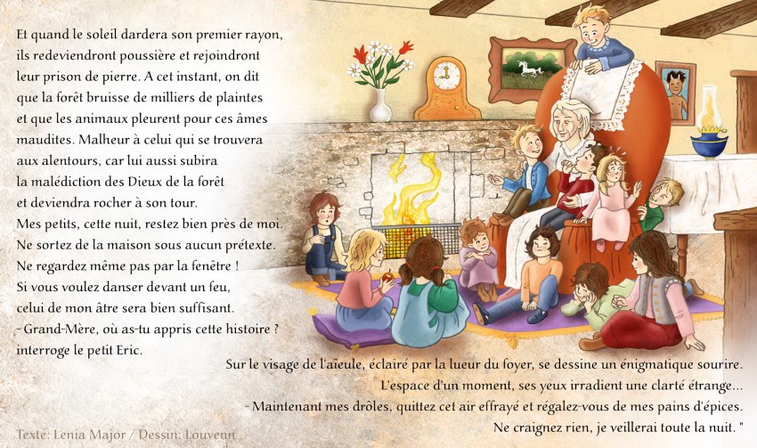 Texte : Lenia Major Illustrations : Louvenn